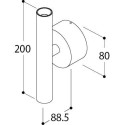 TAL HABANA UP/DOWN BASE CI MAINS DIMM wall lamp