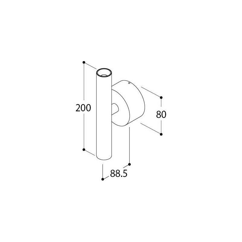 Tal Lighting HABANA UP/DOWN BASE CI MAINS DIMM Wandlampe