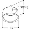 Tal Lighting HELAX SML BEAUFORT² LEAF FLOOD Einbaustrahler
