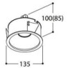 Tal Lighting HELAX SML BEAUFORT² LEAF SPOT Einbaustrahler