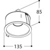 Tal Lighting HELAX SML BEAUFORT² TORSION FLOOD Einbaustrahler