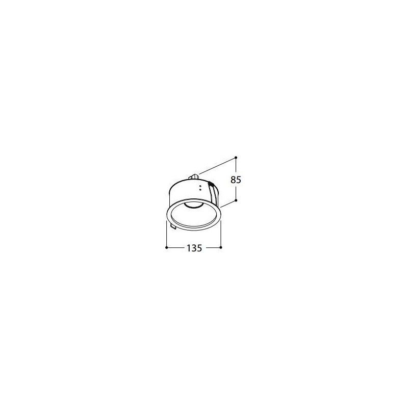 Tal Lighting HELAX SML BEAUFORT² TORSION SPOT Einbaustrahler
