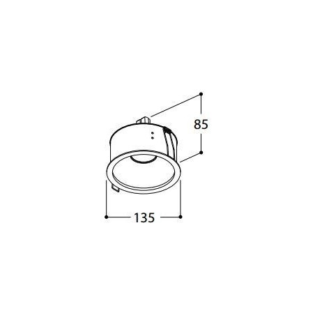 TAL HELAX SML BEAUFORT² TORSION SPOT recessed spot