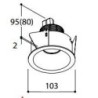 Tal Lighting HELAX SML HALOLED LEAF Einbaustrahler