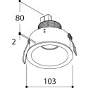 TAL HELAX SML HALOLED TORSION recessed spot