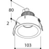 Tal Lighting HELAX SML HALOLED TORSION Einbaustrahler