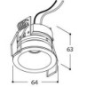 Tal HELAX SML LUX M TORSION IP65 - BEACH Einbauspot