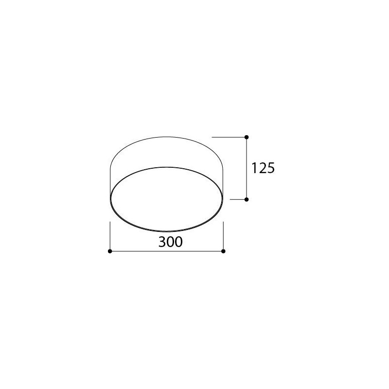 Tal Lighting HUBBLE 300 Surface Mounted Deckenlampe