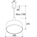 TAL HUBBLE 300 Suspended  suspension lamp
