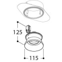 TAL INTANA HALOLED recessed spot