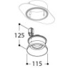 Tal Lighting INTANA HALOLED Einbaustrahler