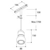 Tal Lighting KALEBAS LED 48V Hängelampe