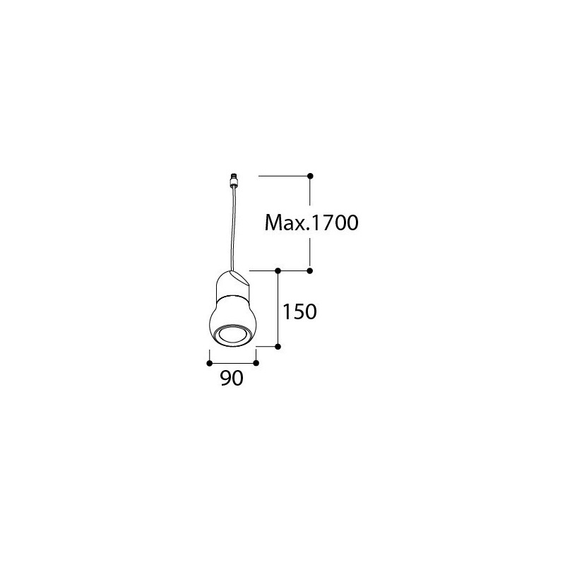 Tal Lighting KALEBAS LED M10 CI MAINS DIMMABLE Hängelampe