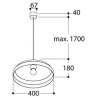 Tal Lighting LUZIEN E27 Hängelampe