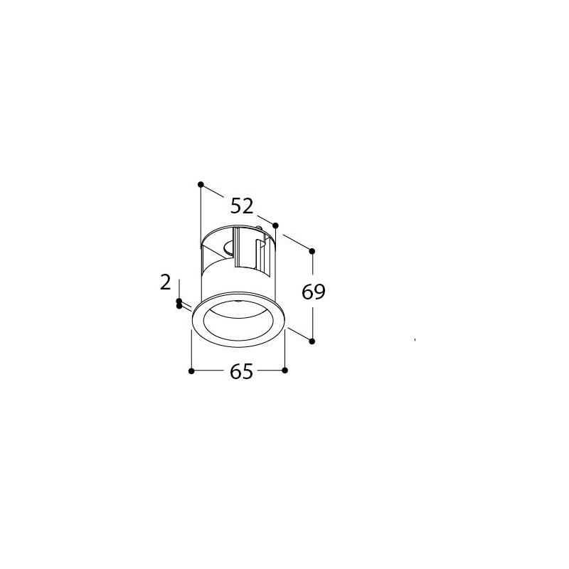 TAL LIGHTING M10 BASE KOSMOS WC (HEAVY LOAD)