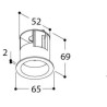 TAL LIGHTING M10 BASE KOSMOS WC (HEAVY LOAD)