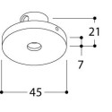 TAL M10 BASE RECESSED SMALL 