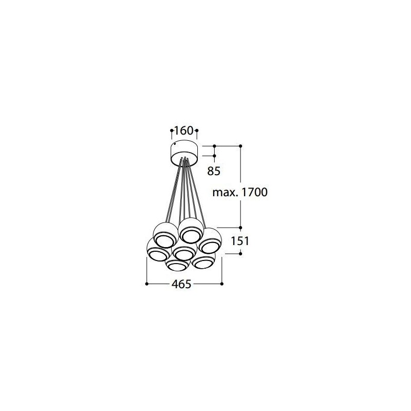 TAL LIGHTING M10 BASE ROUND 7 230V