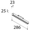 Tal Lighting MAGNETIC LED 48V L286 UGR Schienenleuchte