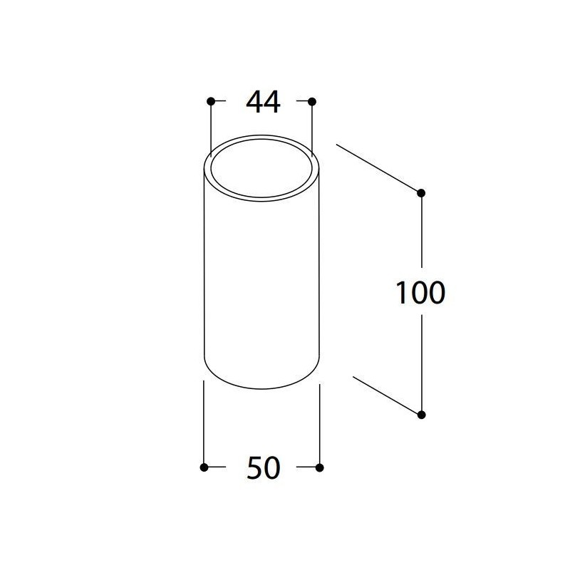 TAL LIGHTING MICRO OBO WC FLOORTUBE