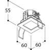 Tal Lighting MICRO TOMMY 1 VIP54 TORSION Einbaustrahler