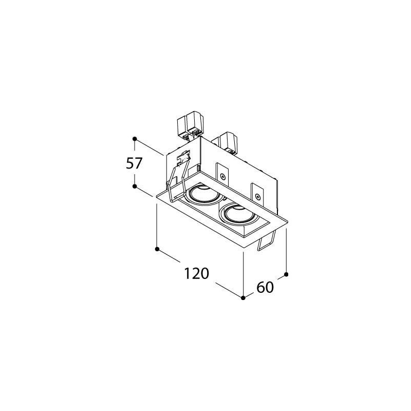 Tal Lighting MICRO TOMMY 2 TORSION Einbaustrahler