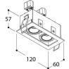Tal Lighting MICRO TOMMY 2 TORSION Einbaustrahler
