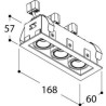 Tal Lighting MICRO TOMMY 3 LEAF Einbaustrahler
