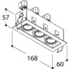 Tal Lighting MICRO TOMMY 3 TORSION Einbaustrahler