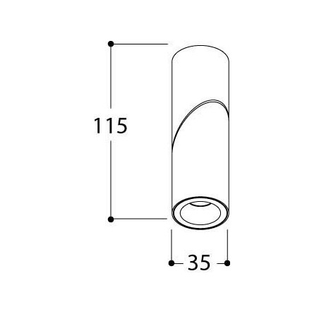 TAL MICROSCOOP ceiling lamp