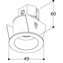 TAL MINI HELAX recessed spot