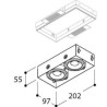 Tal Lighting MINI PROJEXXAR 2 BEAUFORT Einbaustrahler