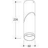 TAL LIGHTING MINI SCOOP DEIMOS CI plafondlamp