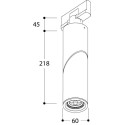 TAL MINI SCOOP GU10 TRACK track lighting