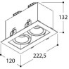 Tal Lighting MINI TOMMY 2 HALOLED Einbaustrahler