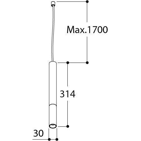 TAL NOBEL PI M10 suspension lamp
