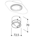 TAL NOBEL SFEROS TRIMLESS recessed spot