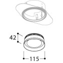 TAL ORBITAL BASIC TRIMLESS FLOW CONTROL LOOK recessed spot