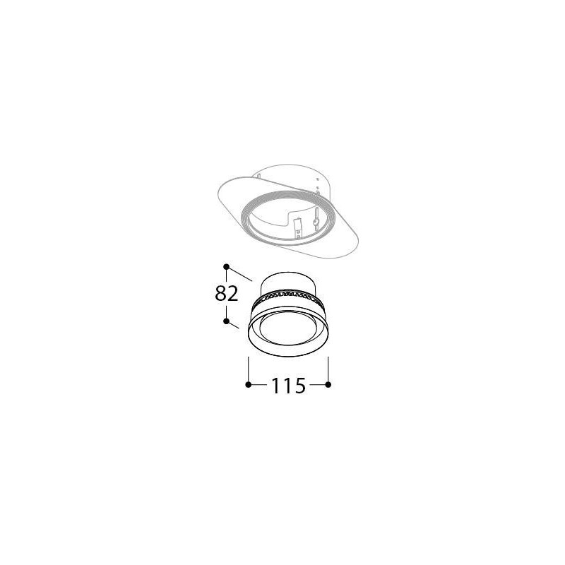Tal Lighting ORBITAL IP65 TRIMLESS - FLOW CONTROL Einbaustrahler