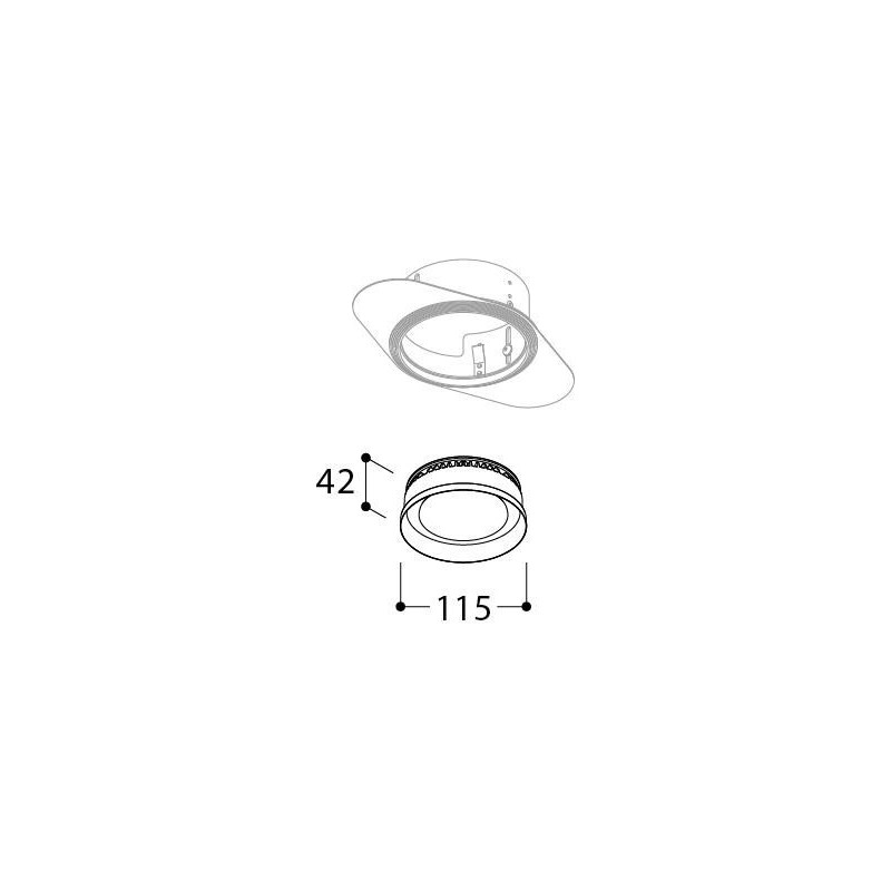 Tal Lighting ORBITAL IP65 TRIMLESS - FLOW CONTROL LOOK Einbaustrahler