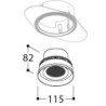 Tal Lighting ORBITAL IP65 TRIMLESS - THROUGH FLOW Einbaustrahler