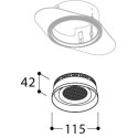 TAL ORBITAL IP65 TRIMLESS - THROUGH FLOW LOOK - recessed spot