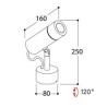 Tal PULSAR ON BASE Bodenlampe