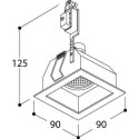 TAL QUAD 1 GU10  recessed spot