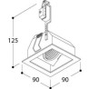 Tal Lighting QUAD 1 MOVING GU10 Einbaustrahler