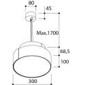 TAL ROLLO 300 Suspended suspension lamp
