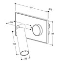 TAL Select 1DNobel Universal + Nobel wall lamp