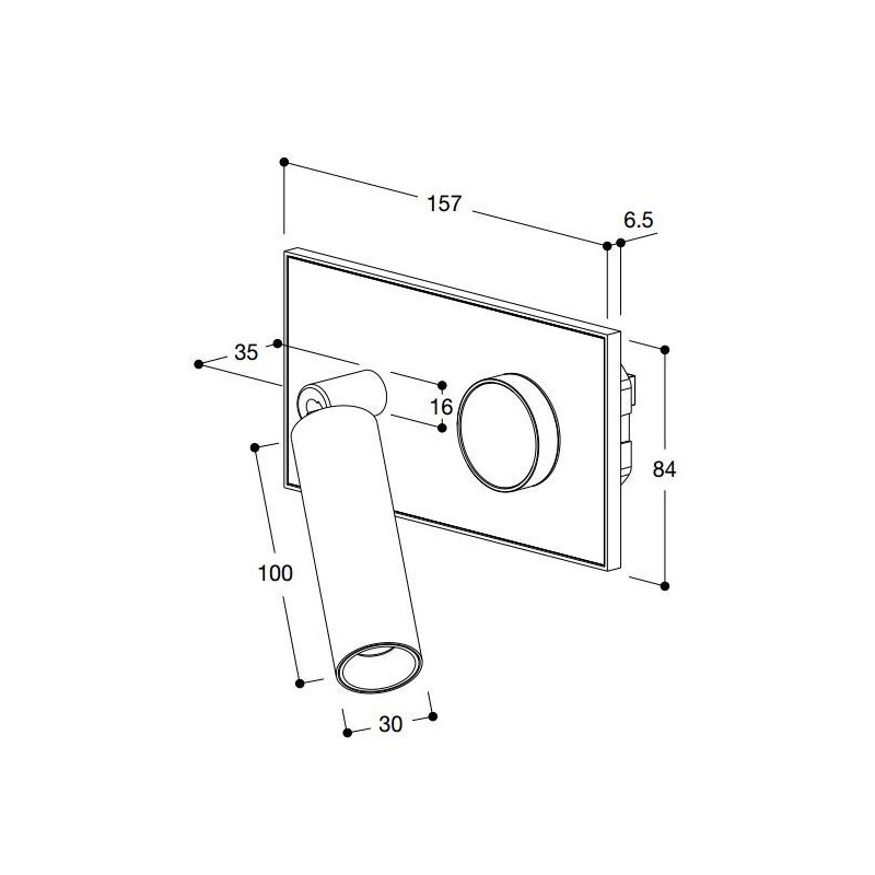 Tal Lighting Select 1DNobel Universal + Nobel Wandlampe