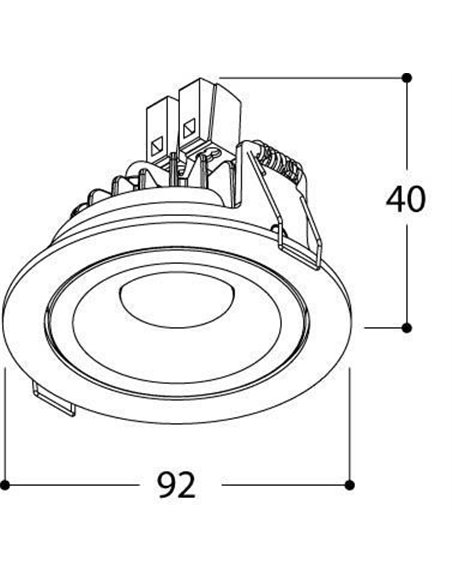 Tal Lighting SIMPLON BEAUFORT TORSION Deckenlampe