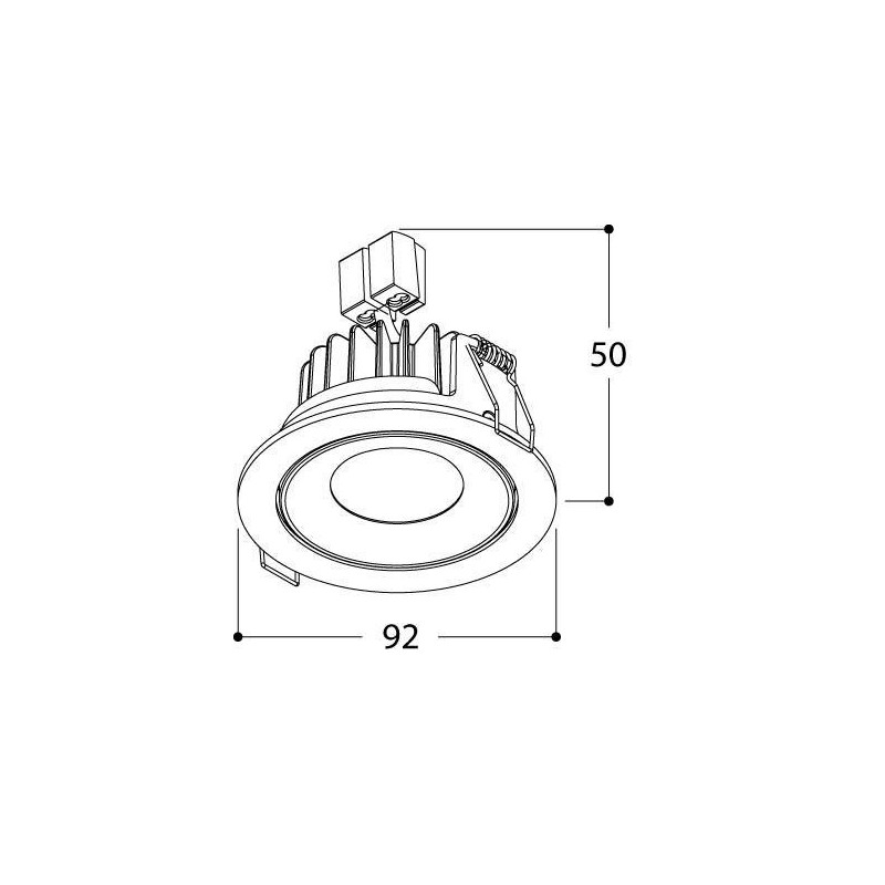 Tal Lighting SIMPLON HALOLED TORSION Deckenlampe